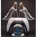 Kit 2 Suportes P/ Controle Ps5 Ps4 Xbox God Of War Ragnarok