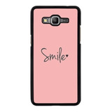 Funda Para Samsung Galaxy Smile Letras Tumblr Mujer Rosa