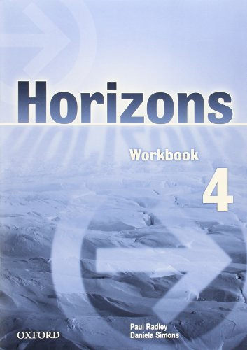 Livro Horizons 4 Workbook  De Vvaa