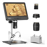Microscopio Digital Tomlov Dm602 Pro 10.1 2000 X 3 Lentes Y