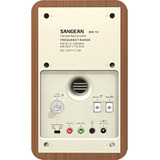 Radio De Madera De Sobremesa Sangean Wr-15wl Am / Fm, Nogal