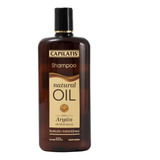 Shampoo Natural Oil Con Argán De Marruecos 420 Ml Capilatis