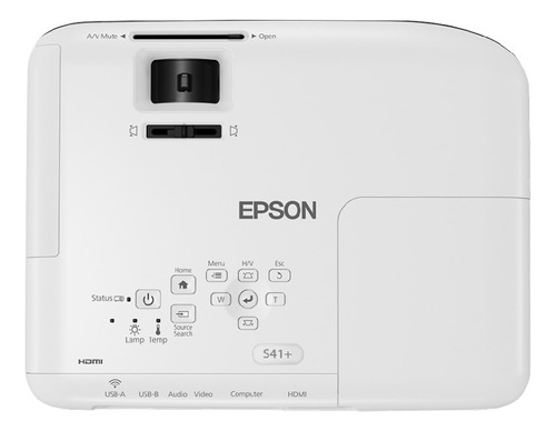 Projetor Epson Powerlite S41+ 3lcd 800x600 3300 Lumens