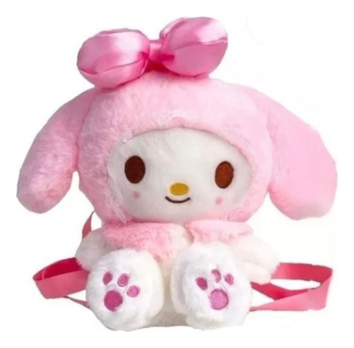 1 Bonita Mochila Peluche Hello Kitty,my Melody 25cm