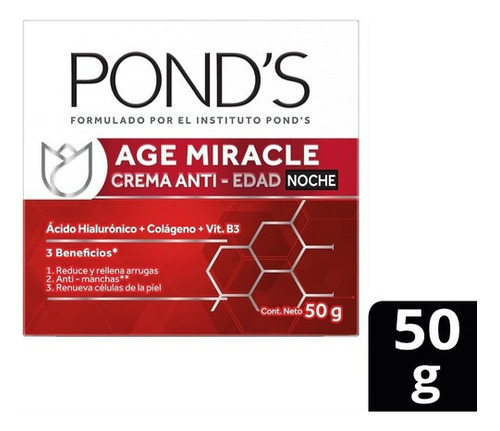 Crema Facial Ponds Age Miracle Noche X 50g