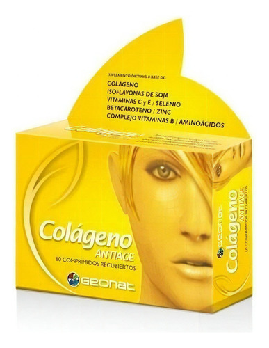 Colágeno Antiage X60 Comp. - Piel, Cabello Y Uñas Sabor Neutro