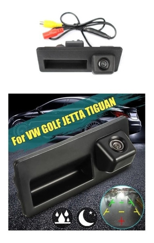 Camara Reversa Vw Jetta Mk6 Con Arnes Pa Stereo Rmt350