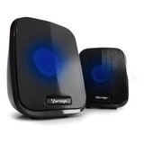 Bocinas Para Pc Vorago Spk-107 Alambricas Usb 3.5mm Negro