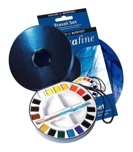 Acuarela Profesional Daler Rowney Aquafine Lata X 18 Colores