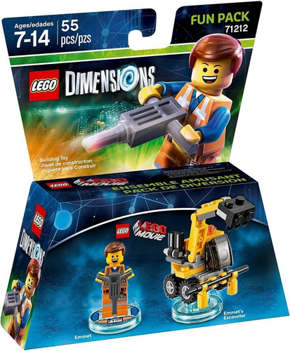 Lego Dimensions - Movie - Emmet Fun Pack