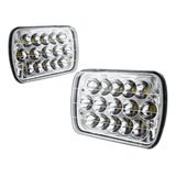 Juego Faros Led Rectangular Unidad 5x7 Epistar 45w