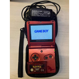 Game Boy Advance Sp Edición Pokemon Rubi Original Ags-001