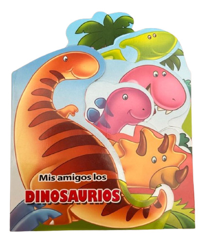 Libro Infantil Interactiva Dinosaurios Tapa Dura Hojas 