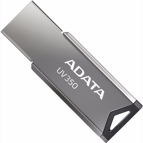 Pendrive Metálico Adata 32 Gb 3.2 Auv350 Gris