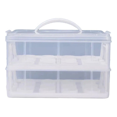 Para 1 Contenedor De Cupcakes Con Tapa Recipiente Para 2 .