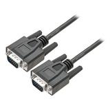 Cabo Vga Macho + Vga Macho 5m Preto