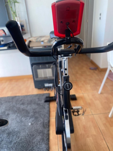 Bicicleta  Centurfit Para Spinning Color Negro Y Rojo