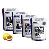 Combo 4x Whey Isolate Protein Mix Profit 900g - Total 3,6kg Sabor Mousse De Maracujá