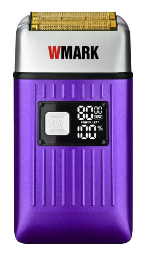 Maquina Shaver  Wmark Profissional Barbearia Ng 996 Lilás