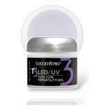 Gel T3 Cuccio 28 Gr Versatility Led Uv Self Cor Clear