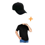 Ccamiseta Cuello Redondo + Gorra X Und Oferta