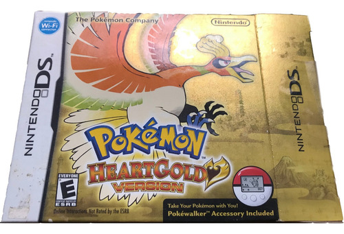 Pokemon Heartgold Original Con Caja Y Pokéwalker (completo)