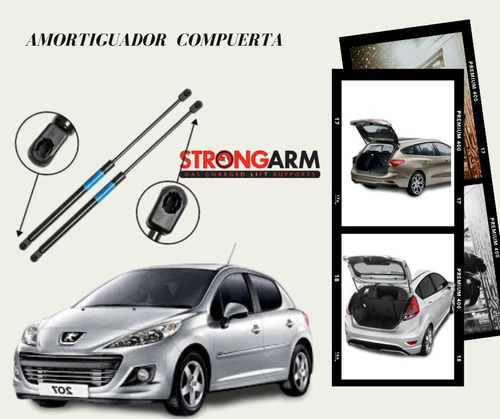 Amortiguador  Gato Para Compuerta Peugeot 206 Ao 2005-2008 Foto 4