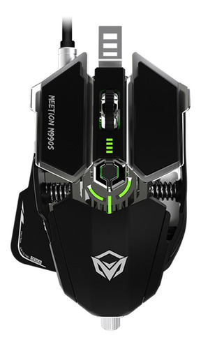 Mouse Gamer Transformer Con Cable Pro Gaming Meetion M990s