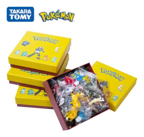 Set 20 Figuras Pokemon 3 - 6 Cm Surtidas En Caja - Juguetes