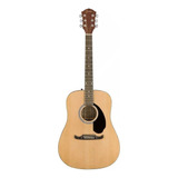 Guitarra Acústica Fender Fa-125 Color Natural Pack Cuo