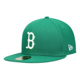 Gorra New Era Red Sox Boston Medias Rojas 59fifty Verde