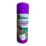 Spray Secante De Esmalte Para Unhas 5cinco 400ml Mais Brilho