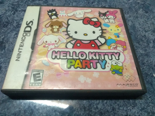 Nintendo Ds 3ds Vídeo Juego Hello Kitty Party Usado