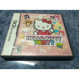 Nintendo Ds 3ds Vídeo Juego Hello Kitty Party Usado