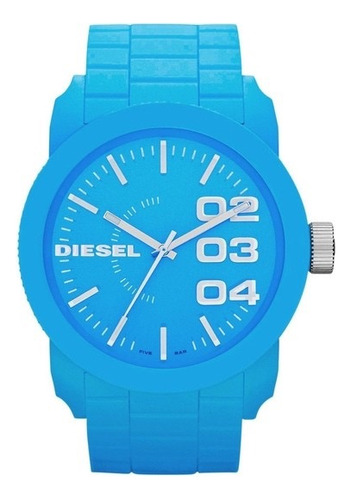 Reloj Diesel Dz1571 Unisex Rubber Blue
