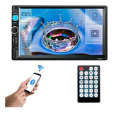 Estereo Pantalla Tactil 7 Pulgadas Con Bluetooth Usb Tf Aux