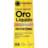 Protector Termico 250ml Oro Liquido Argan Luxury Reparador!