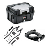 Baul Trasero 46 L Con Soporte P/ Honda Vfr Cross Runner 800