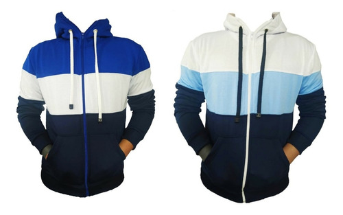 2x1 Buzo Hombre Saco Capucha Ropa.