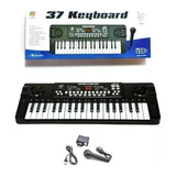 Piano Organeta 37 Teclas Semiprof Niños Usb+micrófono