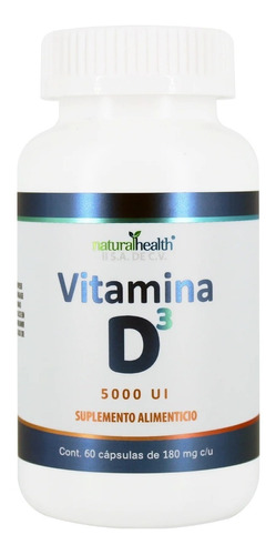 Vitamina D3 Frasco Con 60 Caps