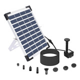 Kit De Fuente De Almacenamiento Solar Led De Siete Colores D