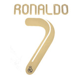 Tipografía. Numero Real Madrid 2011 - 2012.