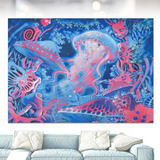  Trippy Estilo Tapiz De Pared Manta Decorativa 150 X 130 Cm