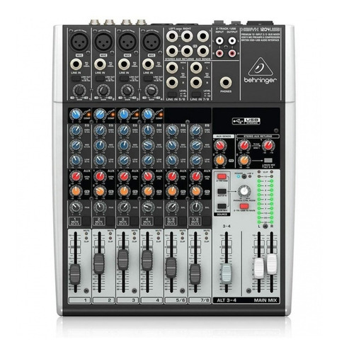 Consola Behringer Xenyx 1204 4 Canales Mono 2 St Usb 