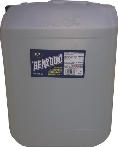 Sanitizante, Para Superficies, Liquido Conc. Benzodo 20 L