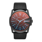 Reloj De Cuero Negro Diesel Para Hombre Dz1657 Q2px