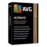 Avg Ultimate 10 Dispositivos Licencia Por 1 Año