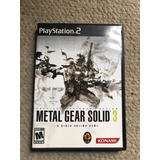 Metal Gear Solid 3 Original Completo Ps2