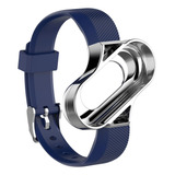 Reloj Inteligente Plástico Bracelet Strap Wristband Azul